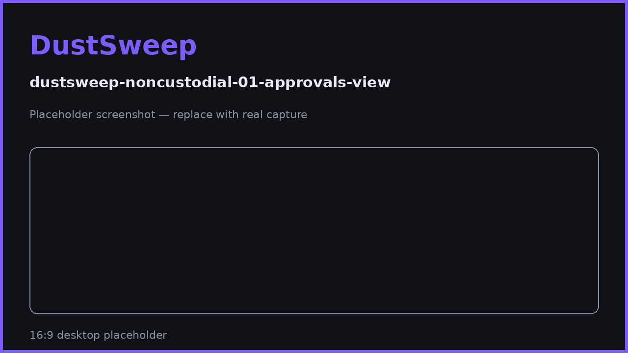 A token-approval viewer showing the post-sweep state (no dangling router approvals).